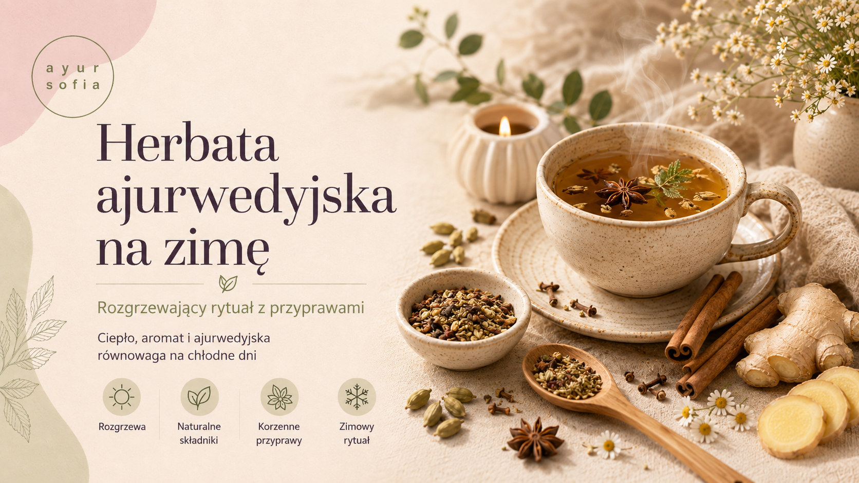 Herbata ajurwedyjska na zimę